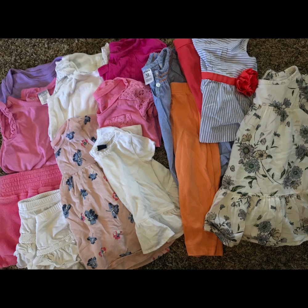 SOLD 12 month lot of clothes